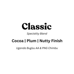 Coffee Freehand Classic Blend Label
