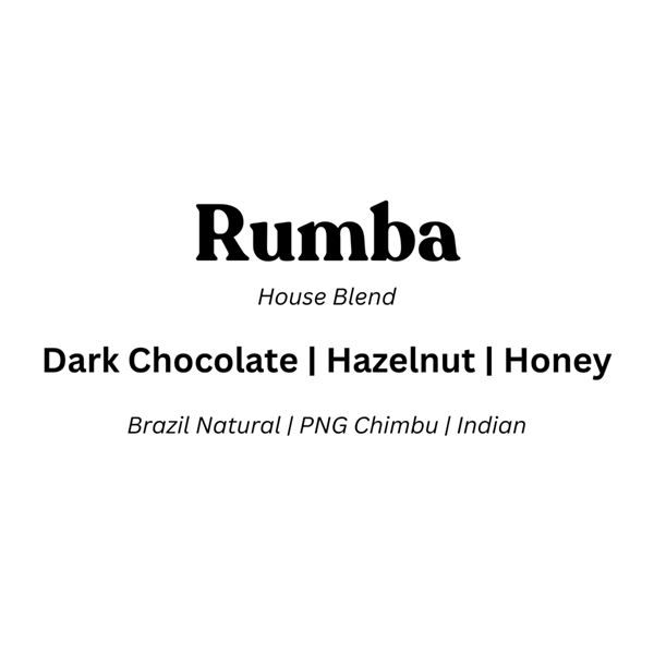 Coffee NQ Blend Rumba Label