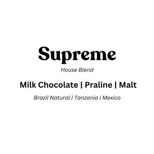Coffee NQ Blend Supreme Label
