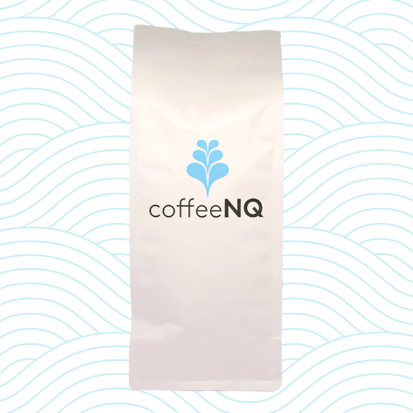 Coffee NQ Blend Bag Front Wave