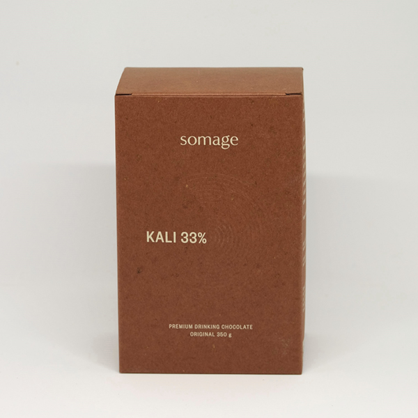 Somage Kali 33% Premium Drinking Chocolate 350g box for cafes and hot chocolate lovers