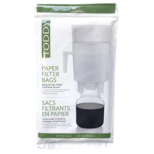 Toddy Domestic Paper Filter Bags 20 pack
